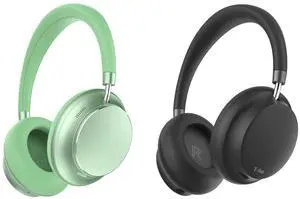 T-fun NC35 Spatial Audio Headphones with NC45 Active Noise Cancelling Headphones, Over Ear Headphones Wireless Bluetooth 5.3, 55H ANC Playtime, Deep Bass, Low Latency, App Control, for Travel Home