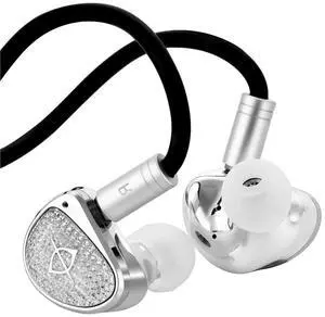 EarAcoustic STA-HI END MAX Wired Headphones Without Microphone, Hi-Res Certified & Gold-Plated Plug & Detachable Cable for Audiophiles & Studio Monitoring (3.5mm Jack)