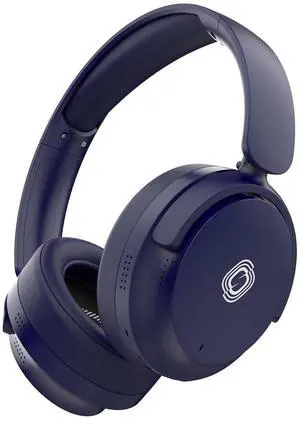 Wireless Over Ear Headphones, Noise Cancelling Headphones Bluetooth Headphones with Microphone, HiFi Stereo Foldable Lightweight Headset, 30h Playtime, Deep Bass for Home Office Travel Cellphone PC