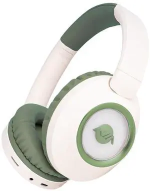 XuanGui Bluetooth Headphones Over Ear, 20H Playtime Wireless Stereo Headphones with HD Microphone, FM/TF for Office Home, Foldable and Comfortable Fit Design NX500, Green