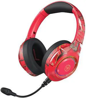 YUNSHANQING ANC Active Noise Cancelling Headphones Bluetooth 5.2, 60H Playtime, Stereo Headphones, Wireless and Wired, Shocking Bass Effect, Clear Calls, Suitable for Home Office Travel (Red), EL-A2