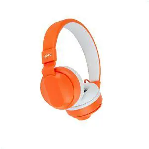 YOTO Wired Headphones - Kids Accessories, Lightweight Adjustable & Foldable Over-Ear Earphones with Travel Bag, Volume-Limiting for Safe Listening & Daisy Chain Feature for Audio Sharing