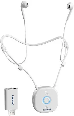 Holdsound Wireless Headphones for TV, Comfortable TV Headphones Wireless for Seniors with USB Transmitter, Easy to Use, No Delay, 15hrs Playtime, 100 FT Range (Gray)
