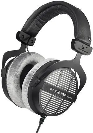 beyerdynamic DT 990 Pro 250 ohm Over-Ear Studio Headphones For Mixing, Mastering, and Editing