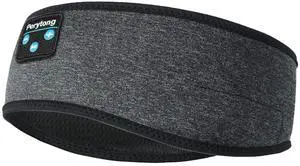 Perytong Wireless Sleep Headphones, Bluetooth Headband, On Ear, Coalblack, Model:PTL01