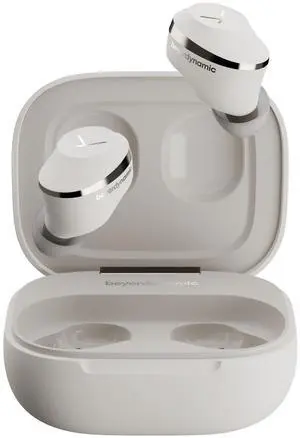 Beyerdynamic Amiron 300 True Wireless Noise Cancelling Earbuds, Multipoint Bluetooth(r) 5.3 with Active Noise Cancellation, Up to 10 Hours of Battery Runtime, Cream