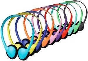 ZXQZYM Kids Headphones Bulk 15 Pack for School Classroom Wired Headphones for Kids Students Children Toddler Boys Girls Teen Adult Multi Color