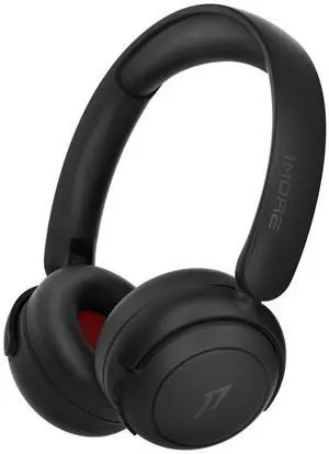 1MORE Wireless Bluetooth Headphones On-Ear - HQ20 SonoFlow Mini Kids Bluetooth Headphones, Safe Volume, 65H Playtime Foldable &Comfortable, Over Ear Headsets with Mic for Android and iOS(Black)