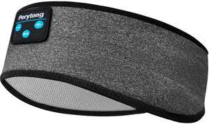 Perytong Bluetooth Sleep Headphones Headband - Soft Elastic Comfortable Headband, Gifts for Men, Women, Teenagers