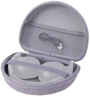 Aenllosi Hard Carrying Case Replacement for JBL Tune 500BT/510BT/710BT/660NC/760NC On-Ear Lightweight Foldable Headphones (Grey)