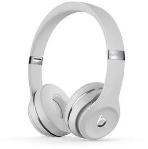 Beats Solo3 Wireless On-Ear Headphones - Apple W1 Headphone Chip, Class 1 Bluetooth, 40 Hours of Listening Time, Built-in Microphone - Satin Silver (Latest Model)