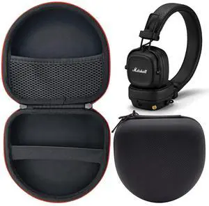 Ferbao Major Case, Hard Carrying Storage Bag Compatible with Marshall Major 5/4/3/2 Headphone (Black)