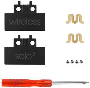 Hinge Replacement Solo 3 Headband Connector Repair Kit Parts Compatible with Beats by Dr Dre Solo 3.0 Wireless A1796 On-Ear Headphones (Matte Black)