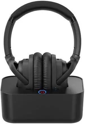 Soundodo Wireless Headphones for tv Watching,TV Headphones Wireless [Optical,Coaxial,AUX,RCA ] with Bluetooth 5.2 Transmitter Charging Dock,Plug n Play,50Hr Playtime,No Delay,165ft Long Range