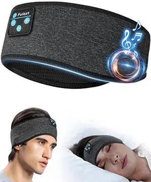 Fulext Sleep Headphones Bluetooth Sleeping Headband Headband Headphones - Headphones For Sleep - Sleeping Headphones For Side Sleepers,Birthday Father Mother Valentine's Day Gifts for Women Men