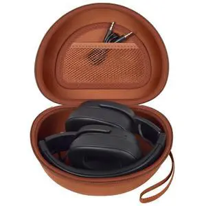 Headphone Case for Skullcandy Crusher/Hesh/Evo Wireless Over-Ear Bluetooth Earphones, for Beats Studio Pro/ 3/Solo 4/3/2 Headphones and More Noise Cancelling Foldable Headset - Box Only (Red)