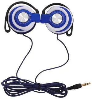 Mikikit 2pcs Ear Hanging Headphones, Ear Headphones, Wired Clip Headphones, Clip on Headphones, Cord Headphones, Ear Clip Fitness Subwoofer 3.5mm