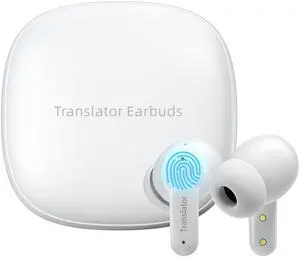 ANFIER M3 Offline AI Translator Earbuds Support 144 Languages & Accents Translation Two-Way Translation Translator Device AI Translation Earbuds Real Time No Subscription Required