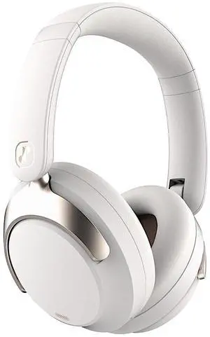 Head Mounted Headphones, Wireless in Ear, Sports Headphones, Light Noise Reduction, 70 Hours of Battery Life, Suitable for Sports, Travel, Home, Study, and Office Use (White)