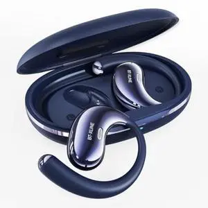 Micool Open-Ear Headphones Bluetooth 6.0, Clip On Earbuds Wireless with 36H Playtime, Noise Cancelling Hands-Free Earphones, Comfort Fit Sports Headphones for Running, Gym & Travel