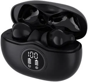 Sisism A10 Pro Wireless Earbuds, Bluetooth 5.3 Headphones HiFi Stereo 50H Playback LED Digital Display Ear Buds with ENC Noise Canceling Headset
