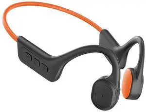 IKXO Bone Conduction Headphones Wireless Bluetooth 5.3 Open Ear Headphones 8 Hours of High Endurance IPX6 Waterproof Comfortable Ergonomic Fit Exercise Swimming Cycling