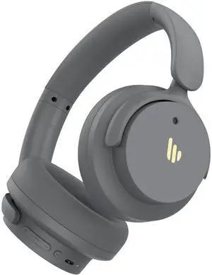 Edifier H9 Hybrid Active Noise Cancelling Headphones Bluetooth 5.4, Over Ear Headphones Wireless with 75H Playtime, Hi-Res Audio, Spatial Audio, Multipoint Connection, Clear Calls, Foldable - Grey