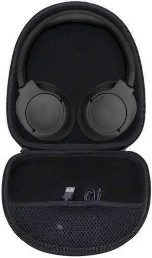 Lebakort Hard Case Compatible with JBL Tune 710BT 720BT 510BT 660NC 700BT 570BT 760NC 750BTNC 660BTNC 560BT 520BT 670BT T770NC JBL Live 650BTNC 400BT 500BT 460NC Headphone (Black Case)