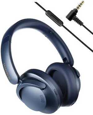 1MORE SonoFlow Pro HQ51 Active Noise Cancelling Headphones, 4X Voice Reduction, LDAC Hi-Res Audio, 12 Custom EQ, 100H Playtime, Bluetooth 5.4, Comfort Fit Over Ear Headset for Home Office Travel
