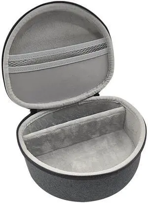 Musiin Professional Over-Ear Monitor Headphone Hard Case - Compatible with Sony MDR7506,WH-1000XM4 Marshall Mid ANC and More - Dark Grey Ant Pattern Shell with Light Grey Velvet Interior