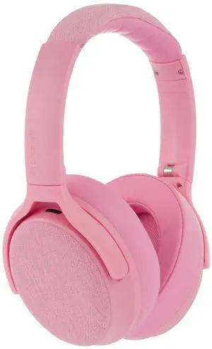 Made for , Active Noise Cancelling Bluetooth Headphones with Built-in Microphone | Pink