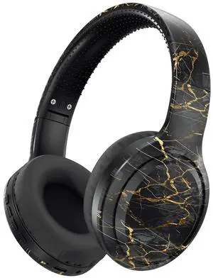 clelize Kids Bluetooth Headphones, Kids Headphones Wireless with Built-in Mic, HD Sound, Over-Ear Foldable Bluetooth 5.3 Headsets for Boys Girls School Travel Airplane iPad Tablet (Black)