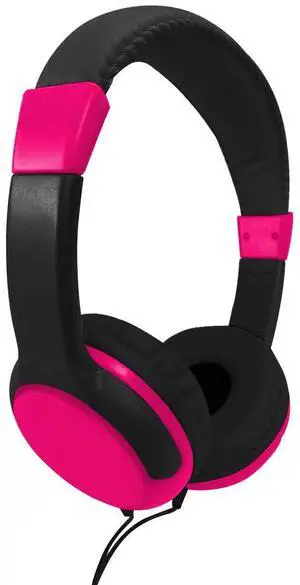 Gabba Goods Kids Safe Sound Adjustable, Foldable 3.5mm Wired Over Ear Headphones with Printed Design