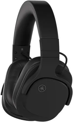 Yamaha YH-L500A Wireless Over-Ear Headphones - Sound Field Mode, Lightweight, Bluetooth Multipoint, aptX Adaptive, Google Fast Pair (Black)