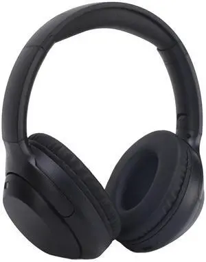 Bluetooth Headphones Over Ear, V5.3 Long Playtime Deep Bass Stereo Rechargeable Foldable Cordless Headset with 3.5mm Port, Supports A2DP, AVRCP, HSP, Protocols (Black)