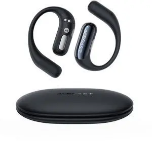 Acefast AceFit Air Open Ear Headphones, Wireless Earbuds with Rich Bass, Bluetooth 5.4 Sports Headphones with Charging Case, 32H Playtime Earbuds IP54 Waterproof for Running, Cycling, Walking, Workout