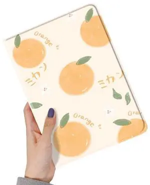 Floral Case for iPad Air 11 inch M3/M2, iPad Air 5th 4th Generation 10.9 inch Case Fruit Pattern Orange Cute Slim Leather Folio Cover Auto Sleep/Wake, Color U Floral Case for iPad Air 11 inch M3/M2, iPad Air 5th 4th Generation 10.9 inch Case Fruit Pattern Orange Cute Slim Leather Folio Cover Auto Sleep/Wake, Color U