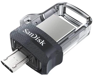 SANDISK 256GB Ultra Dual Drive m3.0, microUSB & USB-A Connectors SANDISK 256GB Ultra Dual Drive m3.0, microUSB & USB-A Connectors