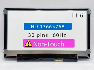 11.6" LCD Replacement for Samsung ChromeBook 2 3 4 XE310XBA XE310XDA XE500C12 XE500C13 XE501C13 XE310XBA-K03US XE310XBA-K01US XE310XBA-K02US Screen Display Panel (HD 1366 * 768 30pins Non-Touch) 11.6" LCD Replacement for Samsung ChromeBook 2 3 4 XE310XBA XE310XDA XE500C12 XE500C13 XE501C13 XE310XBA-K03US XE310XBA-K01US XE310XBA-K02US Screen Display Panel (HD 1366 * 768 30pins Non-Touch)