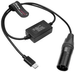 Alvin's Cables XLR 4 Pin to Type-C Power Cable for Canon R5C, for Sony A7SIII FX3, Nikon Z5 Z9 S5, USB-C PD 5V 9V 12V 3A for Mirrorless Cameras Phones, 24in Alvin's Cables XLR 4 Pin to Type-C Power Cable for Canon R5C, for Sony A7SIII FX3, Nikon Z5 Z9 S5, USB-C PD 5V 9V 12V 3A for Mirrorless Cameras Phones, 24in