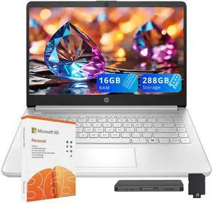 HP Stream 14" HD Laptop, Intel Processor N150, 16GB RAM, 288GB Storage(128GB UFS+160GB Docking Station Set), Intel Graphics, 1 Year Office 365, Copilot, Webcam, Wi-Fi 6, Win 11 S, Silver HP Stream 14" HD Laptop, Intel Processor N150, 16GB RAM, 288GB Storage(128GB UFS+160GB Docking Station Set), Intel Graphics, 1 Year Office 365, Copilot, Webcam, Wi-Fi 6, Win 11 S, Silver
