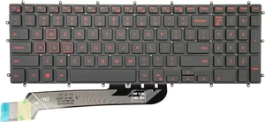 Laptop Keyboard with Red Backlit Replacement for Dell G3 3500 3579 3590 3779 G5 5500 5587 5590 G7 7590 7588 7790 Series Gaming Notebook(Red Print) Laptop Keyboard with Red Backlit Replacement for Dell G3 3500 3579 3590 3779 G5 5500 5587 5590 G7 7590 7588 7790 Series Gaming Notebook(Red Print)
