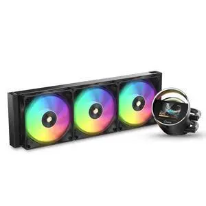 Sigma L36 BK ARGB AIO CPU Cooler with 2.4" LCD Screen,320240px,Water Cooling Fresh Outlook Design,high-performence Silent Fan,TDP 300W,All-Metal Tools,for Intel LGA 115X/1200/1700/1851,AMD AM4/AM5 Sigma L36 BK ARGB AIO CPU Cooler with 2.4" LCD Screen,320240px,Water Cooling Fresh Outlook Design,high-performence Silent Fan,TDP 300W,All-Metal Tools,for Intel LGA 115X/1200/1700/1851,AMD AM4/AM5