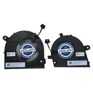 LANDALANYA Replacement New CPU and GPU Cooling Fan for Lenovo ThinkBook 13x G2 IAP FRU PN:5F10S14018 DC5V 0.5A Fan LANDALANYA Replacement New CPU and GPU Cooling Fan for Lenovo ThinkBook 13x G2 IAP FRU PN:5F10S14018 DC5V 0.5A Fan