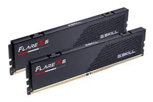 G.SKILL Flare X5 Series DDR5 RAM (AMD Expo) 16GB (2x8GB) 5600MT/s CL36-36-36-89 1.20V Desktop Computer Memory U-DIMM - Matte Black (F5-5600J3636C8GH2-FX5) G.SKILL Flare X5 Series DDR5 RAM (AMD Expo) 16GB (2x8GB) 5600MT/s CL36-36-36-89 1.20V Desktop Computer Memory U-DIMM - Matte Black (F5-5600J3636C8GH2-FX5)