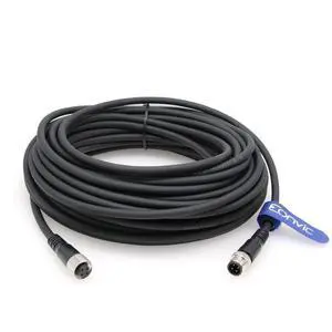 Eonvic Industrial M12 4 Pin Male to Female Sensor Cable M12 A Code Straight Aviation Connector Molding Electrical Cable Profibus Cable (40M) Eonvic Industrial M12 4 Pin Male to Female Sensor Cable M12 A Code Straight Aviation Connector Molding Electrical Cable Profibus Cable (40M)