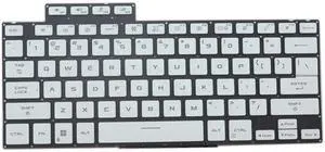 New Replacement Keyboard for Asus ROG Zephyrus G14 GA402 GA402R Backlit US White New Replacement Keyboard for Asus ROG Zephyrus G14 GA402 GA402R Backlit US White