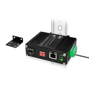 Zhpuostd Industrial 10G 90W PoE Fiber Optic SFP+ Media Converter, Unmanaged POE+ + Fiber Optic transceiver, IEEE802.3af/at/bt,DIN Rail, 48-57V DC, (-40F to 167F) Zhpuostd Industrial 10G 90W PoE Fiber Optic SFP+ Media Converter, Unmanaged POE+ + Fiber Optic transceiver, IEEE802.3af/at/bt,DIN Rail, 48-57V DC, (-40F to 167F)