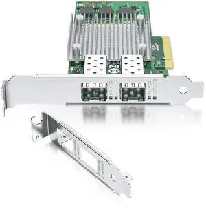 REDLUX 10GB PCI-e Network Card(NIC) with Broadcom BCM57810S Chip, Dual SFP+ Ports, Compare to Broadcom BCM57810S, PCIE 2.0 X8, Support Windows/Windows Server/Vmware Esxi REDLUX 10GB PCI-e Network Card(NIC) with Broadcom BCM57810S Chip, Dual SFP+ Ports, Compare to Broadcom BCM57810S, PCIE 2.0 X8, Support Windows/Windows Server/Vmware Esxi