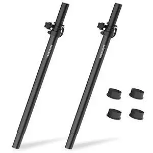 Vondynote Set of 2 Speaker Poles for Subwoofer Extended Speaker Pole Only Fits Subwoofers with 35mm Pole Mount, 32.8"-51.1" Height Adjustable Vondynote Set of 2 Speaker Poles for Subwoofer Extended Speaker Pole Only Fits Subwoofers with 35mm Pole Mount, 32.8"-51.1" Height Adjustable